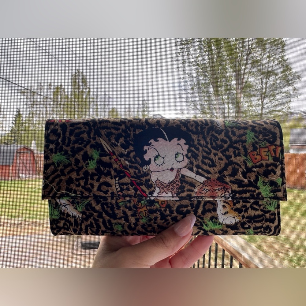 Betty boop purse and wallet set